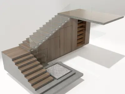 STAIR NO31 A 3D model