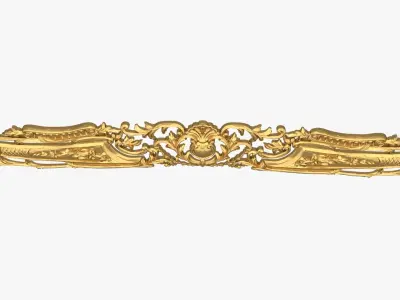 Classic decor ornament 208 3D model