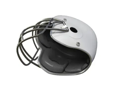 Football helmet 3D model