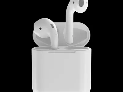 Electronics apple airpods 3D Model Pack