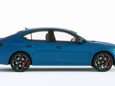 Skoda Octavia RS 2020 3D model