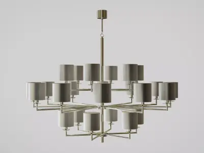 COMETA  Chandelier 3dModel 3D model