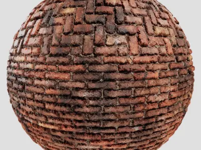 8K PBR Brick Wall Texture Collection Vol 07 Texture