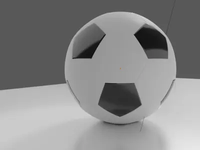 Football Soccer Ball 3D model 3D model