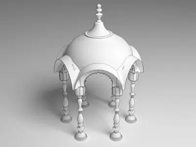 Indian Vedi 3D model
