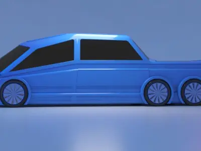 Future Car 30 3D model