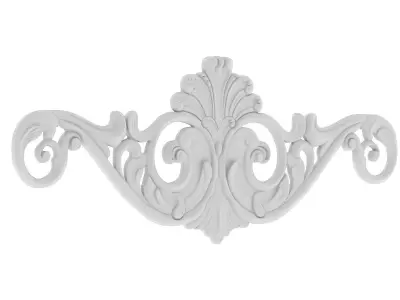 Cartouche Ornament 010 3D model