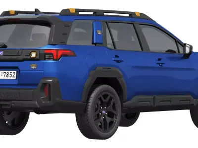 Subaru Outback Wilderness 2026 3D model