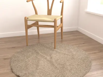 Rugs No 107 Low-poly 3D model