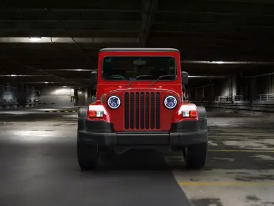 MAHINDRA  THAR  JEEP Low-poly 3D model