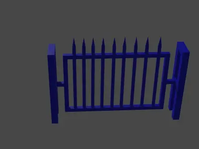 Wallpost Free 3D model