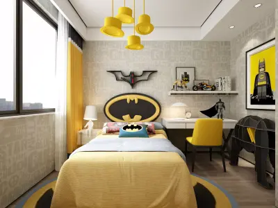 Children Room Interior 3D model