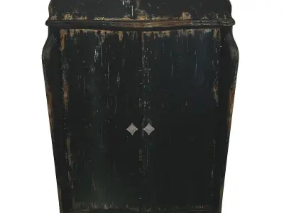 Hooker Furniture Bedroom Sanctuary Armoire En Noir 3D model