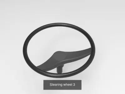 Stearing wheels 3D Model Pack