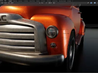 GMC pickup 9300 3D model