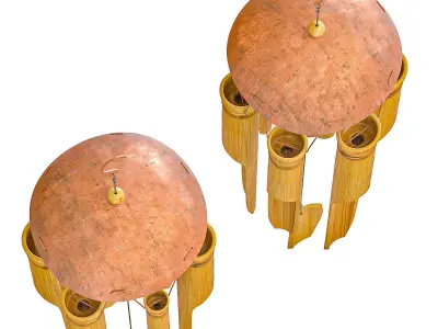 Bamboo bell 3D model