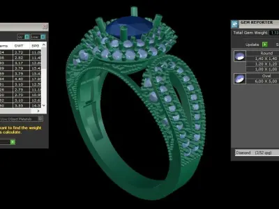 ring code 92 3D print model