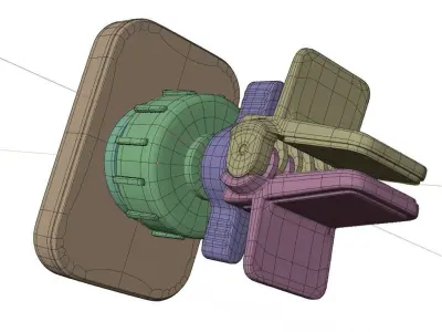 Phone holder HT-59v7 3D model