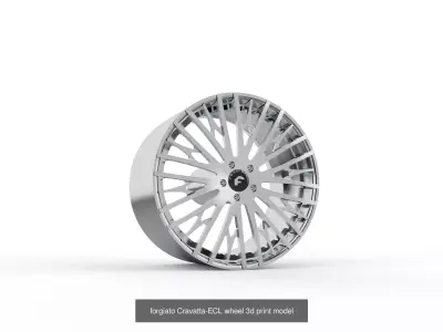 best seller forgiato wheels  3D Model Pack