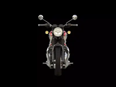 Triumph - 2009 Triumph T100 Bonneville 3D model