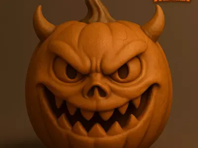Pumpkin Family - Halloween Collection 3D print model