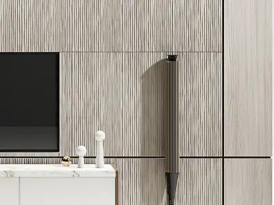 TV STAND SET 3D model