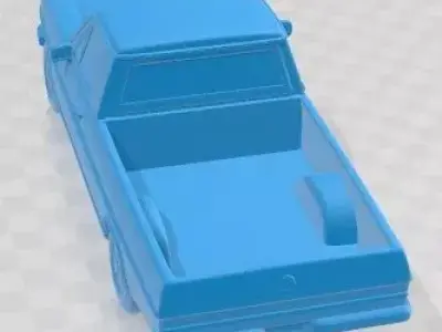 Mercedes Benz 220D W115 Pick Up 1972 Printable Car 3D print model