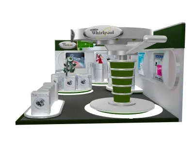 Booth Exhibition Stand a365 3D model