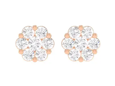 Women Earrings - 139723 3D print model