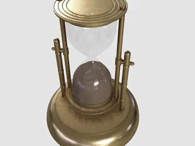 hourglass 4 3D model