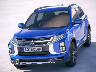 Mitsubishi ASX Outlander Sport 2020 3D model