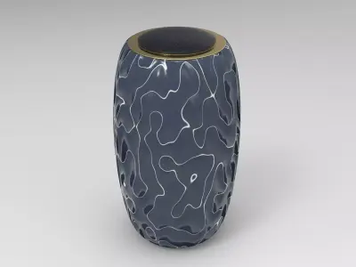 Ohil Stool Low-poly 3D model