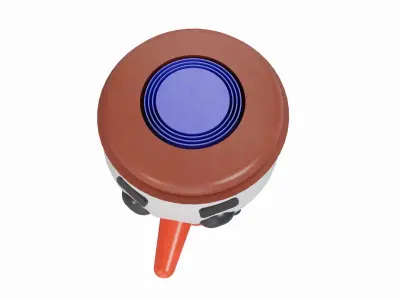 Retractable Snowman sword - Print in Place 3D print model