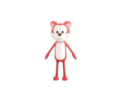 Mascot020 Johny 3D model
