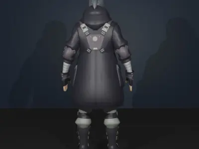 ace force ghost 3D model