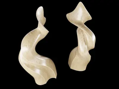 Art Sculpture  Low-poly 3D model