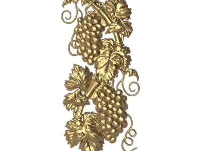  decorative pattern ready for 3D printing 3D model 255