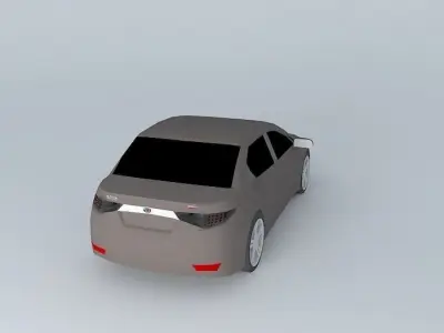 2014 Delta Spoiler Travios Free 3D model