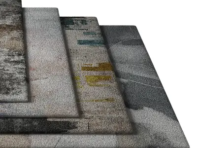 Rug Set  40 3D model