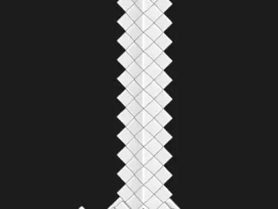 Sword from Minecraft Universe 3D print model