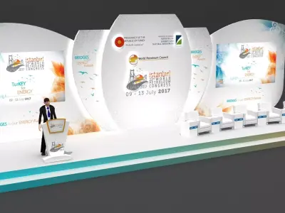 Meet Stage Decor 68 3D model