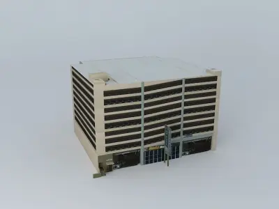 Car Park on Charlotte Street Free 3D model