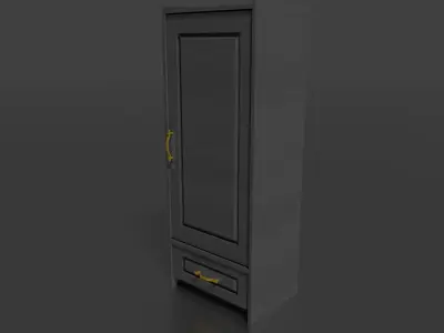 Lemari 001-030 FBX 3D model