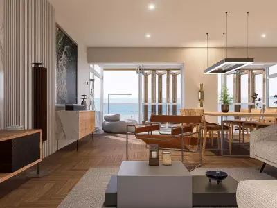 Modern living - A5  3D model