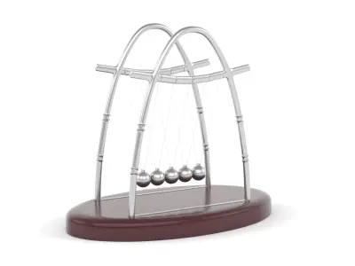 Newtons Cradle 3D model