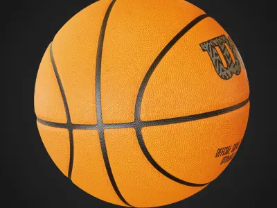 Basketball BAL Official game ball 3D model