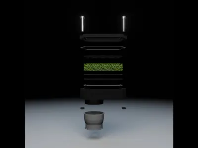 air filter Scooter tuning 3D print model