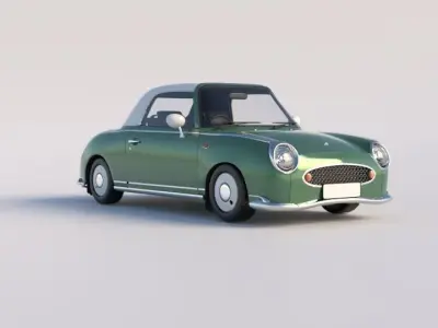 Nissan Figaro 3D model