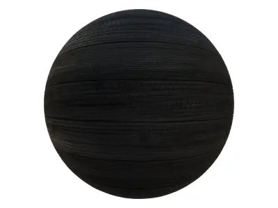 Burned wood wall cladding texture 3D model