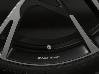 Wheel Audi R8 and Tire Michelin Pilot Super Sport 3D model